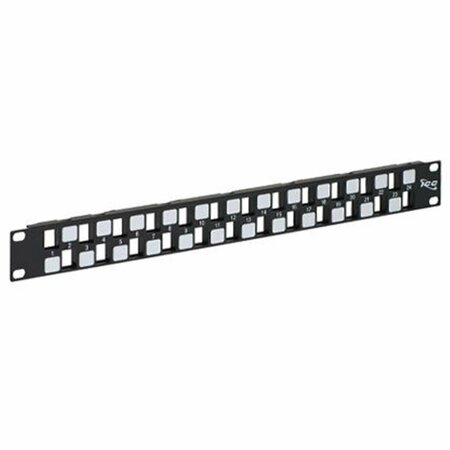 MAXPOWER Patch Panel  Blank  Ez  24-Port  1 Rms MA3834201